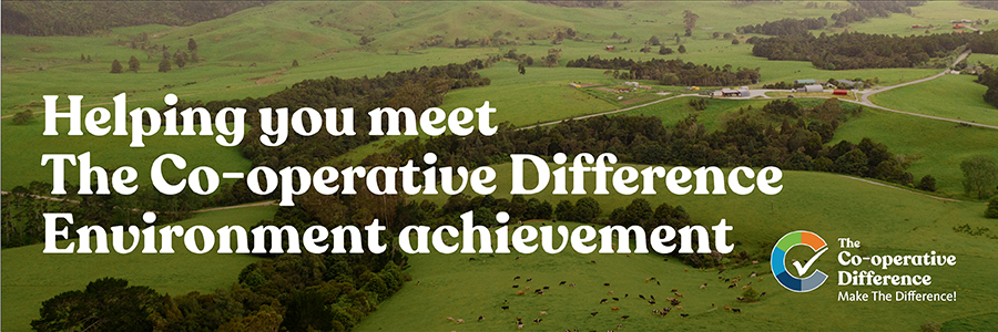 Helping you meet The Co-Operative Difference Environment achievement