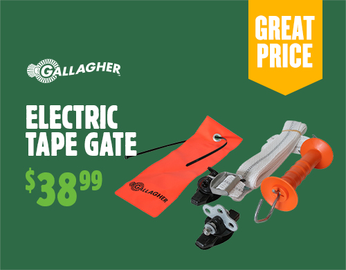 Gallagher Electric Tape Gate, $38.99.