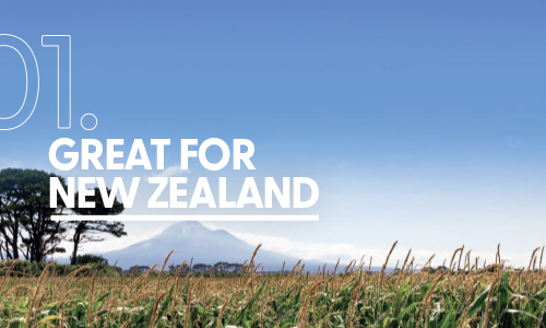 1. Great for New Zealand