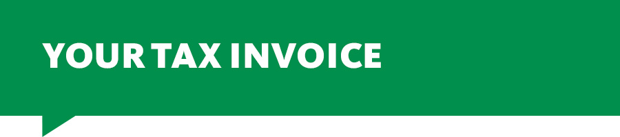 Your Tax Invoice