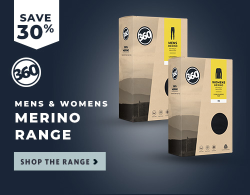 Save 30% on 360 Merino