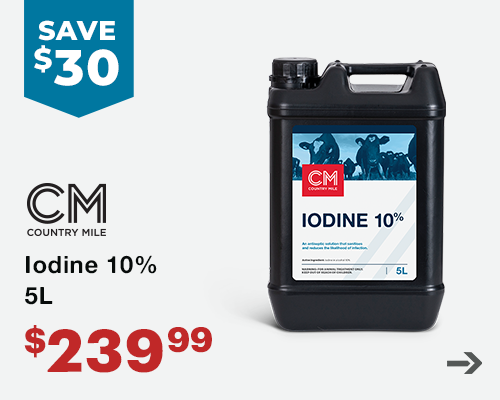 Country Mile Iodine 10% 5L