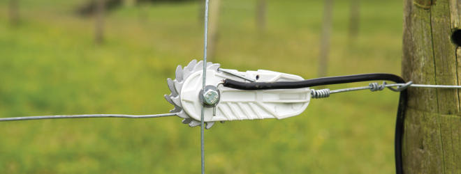 New strainer powers simple fence solution