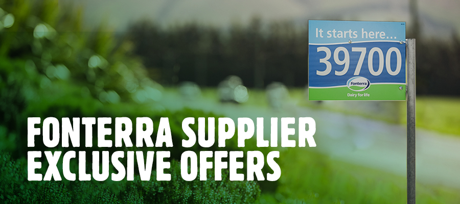 Fonterra Supplier Exclusive Offers