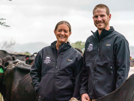 Young Paeroa farmers passionate about NZ-made