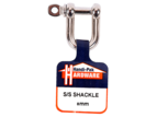 Handi-Pak Hardware D Shackle Round Type Stainless Steel 8mm