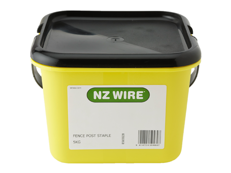 NZ Wire Concrete Post Galvanised Staple 5kg