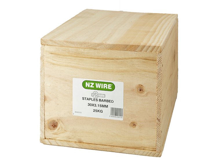 NZ Wire 2 Life Barbed Stapes 30mm x 3.15mm 25kg