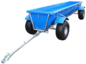 Performance Products 4 Wheel Feed Trailer