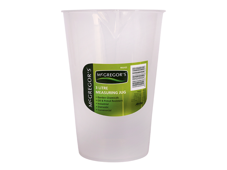 McGregor's Opaque Plastic Jug 3L