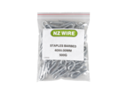 NZ Wire Barbed Staples 40mm x 4mm 500g