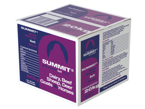 Summit Multi Mineral Salt Block  20kg