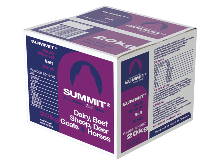 Summit Multi Mineral Salt Block  20kg