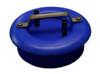 Rotational Plastics Test Bucket Lid 16mm