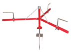 Hayes Adjustable-collapsible Wire Dispenser with Spike Foot