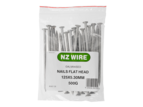 NZ Wire Flat Head Galvanised Nails 125mm x 5.3mm 500g