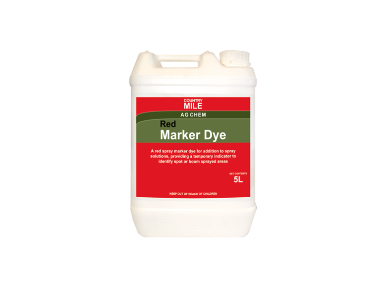 Country Mile Spray Marker Dye Red 5L