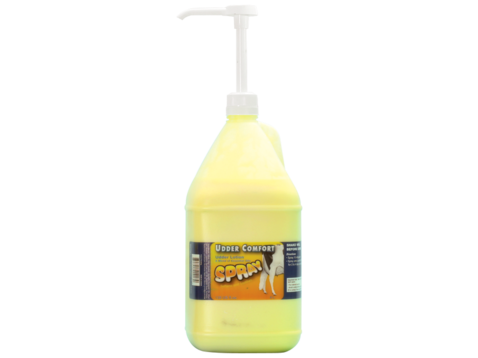 Shoof Udder Comfort Yellow Sprayable 4 Litre
