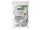 NZ Wire Flat Head Galvanised Nails 75mm x 3.15mm 500g