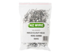 NZ Wire Clouts 40mm x 2.50mm 500g