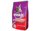 Whiskas Adult Dry Cat Food Meaty Selections 4kg Bag