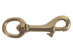 Handi-Pak Hardware Snap Hook Brass Swivel 13mm