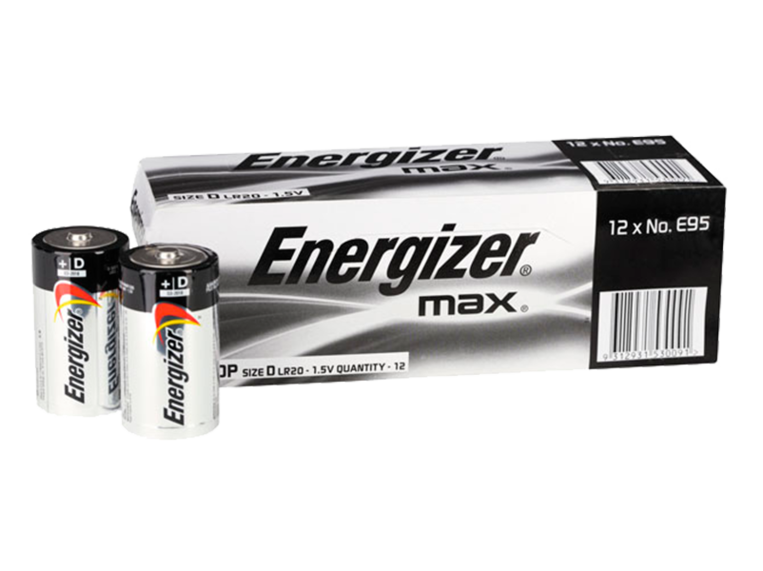 Energizer Max D Batteries - 12 Pack