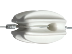 Stafix End Strain Insulator White (Heavy Duty)