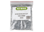 NZ Wire Slice Cut Staples 10mm x 2mm 500g