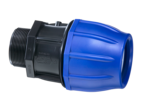 RX Plastics Metric Male Comp Fitting 50mm