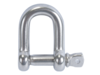 Handi-Pak Hardware D Shackle Round Type Stainless Steel 10mm