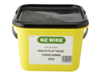 NZ Wire Flat Head Galvanised Nails 150mm x 6.00mm 5kg