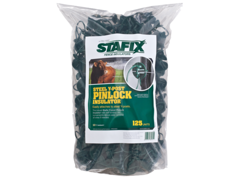 Stafix Y-Post Pinlock Insulator 125 pack