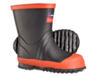 Kids red 2024 band gumboots