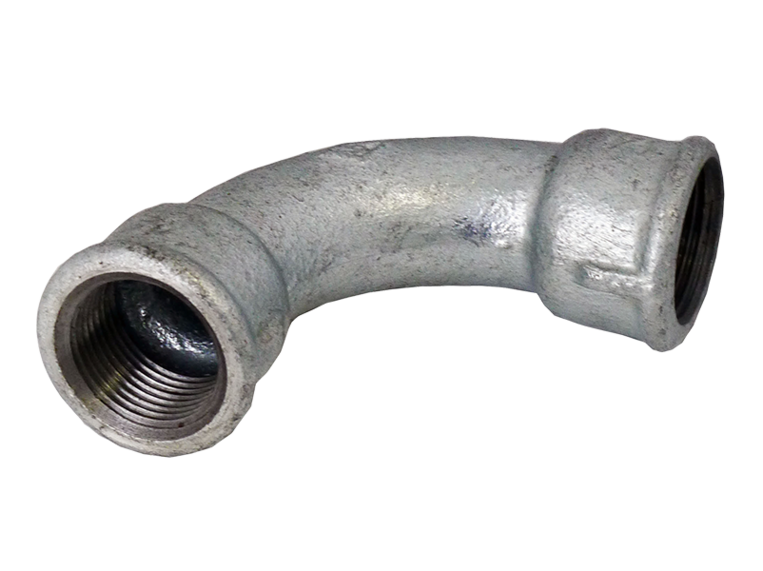 Hydroflow Bend Female and Female Galvanised 50mm