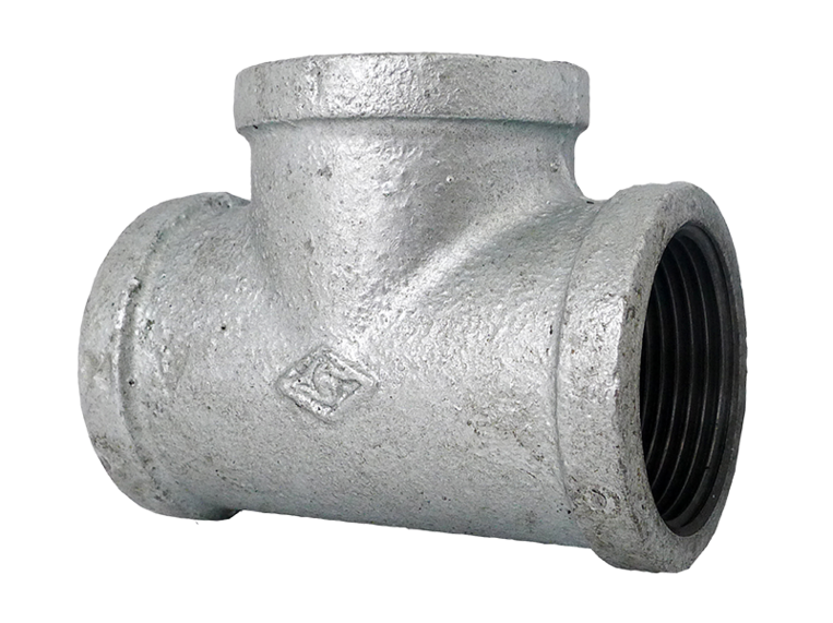 Hydroflow Tee Galvanised 40mm