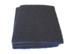Hydroflow Scourer Pads Charcoal 10 Pack