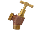 Double Lin Hose Tap Angle Male Thread 20mm