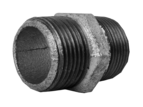 Mech Hex Nipple Galvanised 50mm