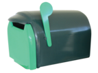 Performance Products Rural Letterbox Dark Green/Light Green