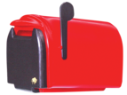 Performance Products Rural Letterbox Red/Black