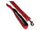 Taurus Nylon Air Pu Padded Lead Red 24mm x 1200mm