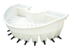 McKee Gravity Fence Mount Compartment Feeder 12 Teat 3L