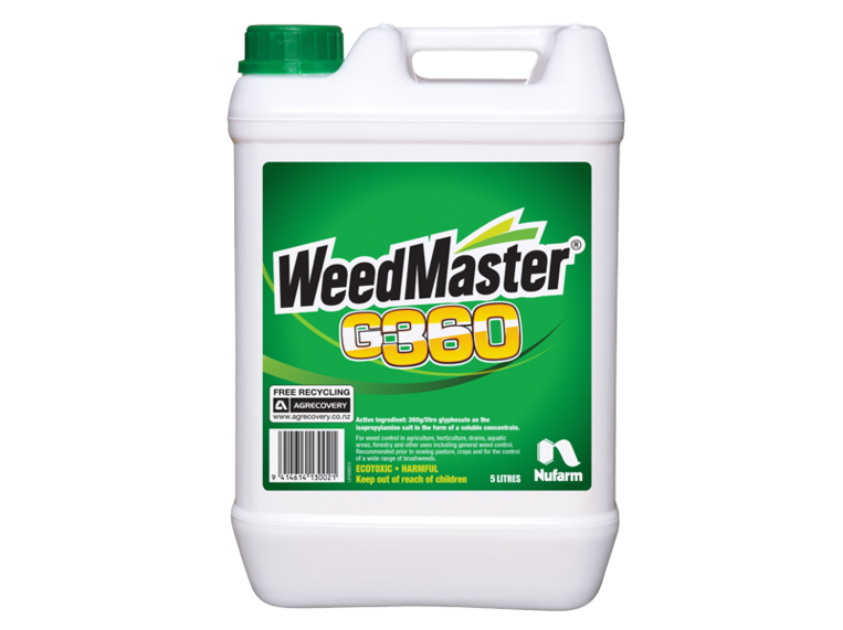Nufarm Weedmaster G360 5l Nz Farm Source