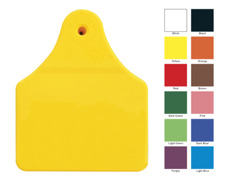 Allflex Eartag Male Orange Maxi