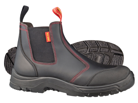 Red Band Work Boots Safety Slip On | NZ 