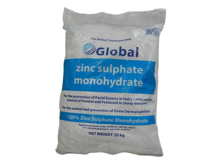 Global Zinc Sulphate Monohydrate 20kg