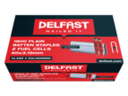 Delfast 40 x 3.15mm Plain Batten Staples with Fuel packs - 1800pk