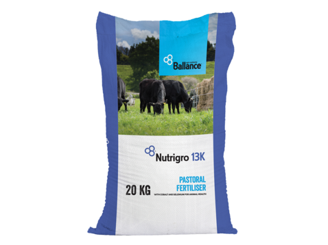 Ballance Nutrigro 13k Fertiliser 20kg | NZ Farm Source