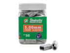 Strainrite Crimp 5mm Pottle 50